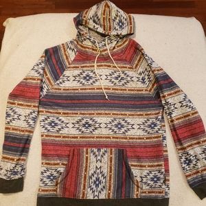 BKLYNSURF unisex Hoodie Southwestern Pattern size XL